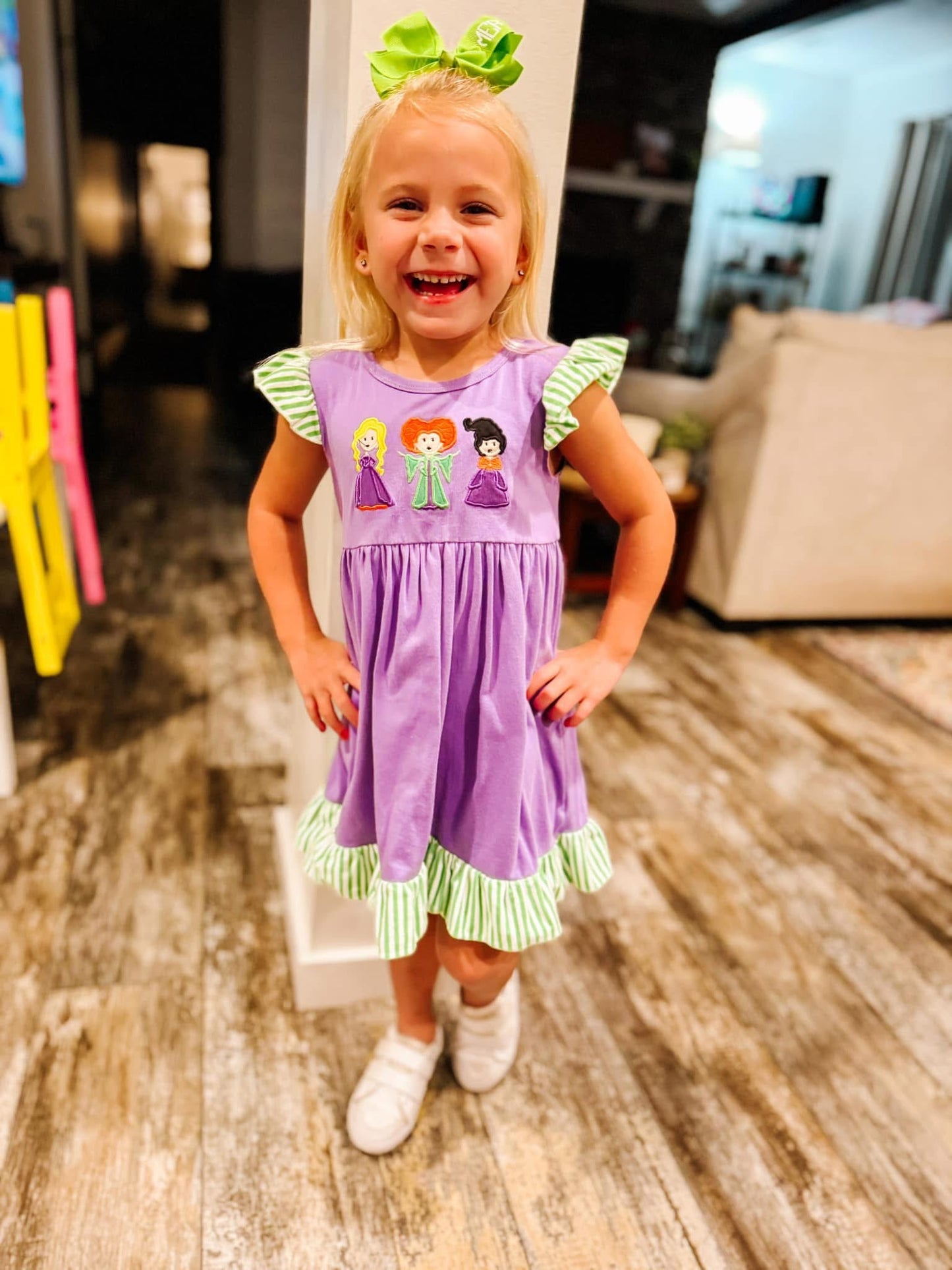 Hocus Pocus Appliqué Dress