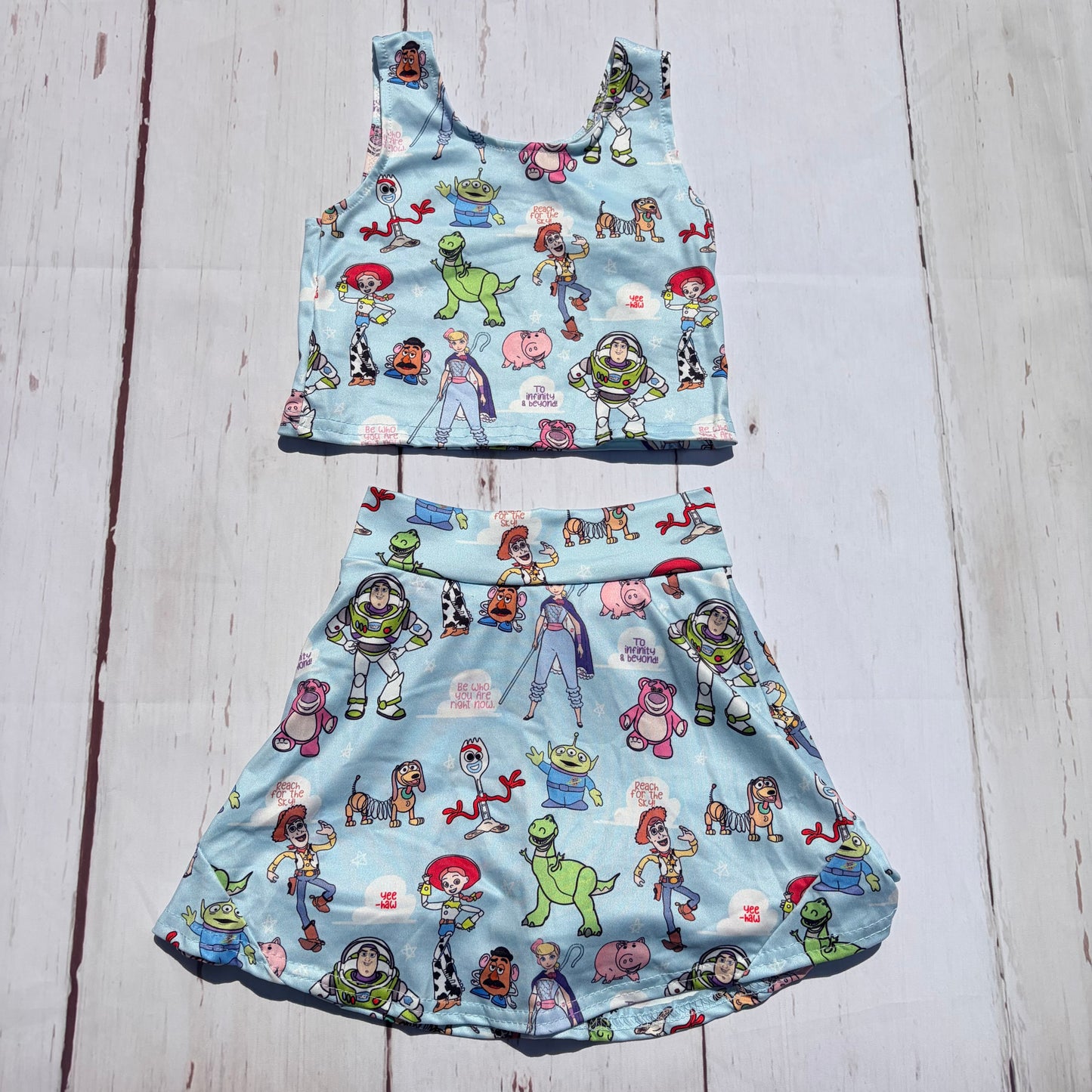 Toy Story Clouds Skort Set
