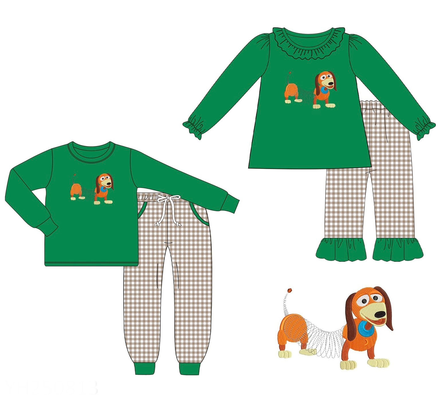 Slinky Embroidered Sets - ETA mid December