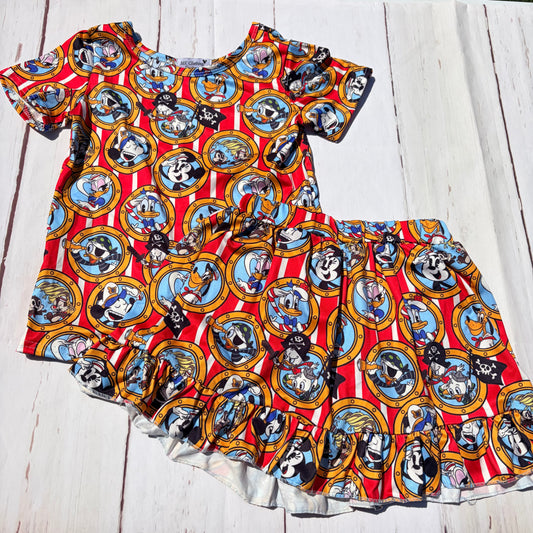 Character Cruise Port Hole Skort Set