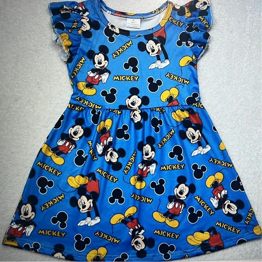 Blue Mouse Dress