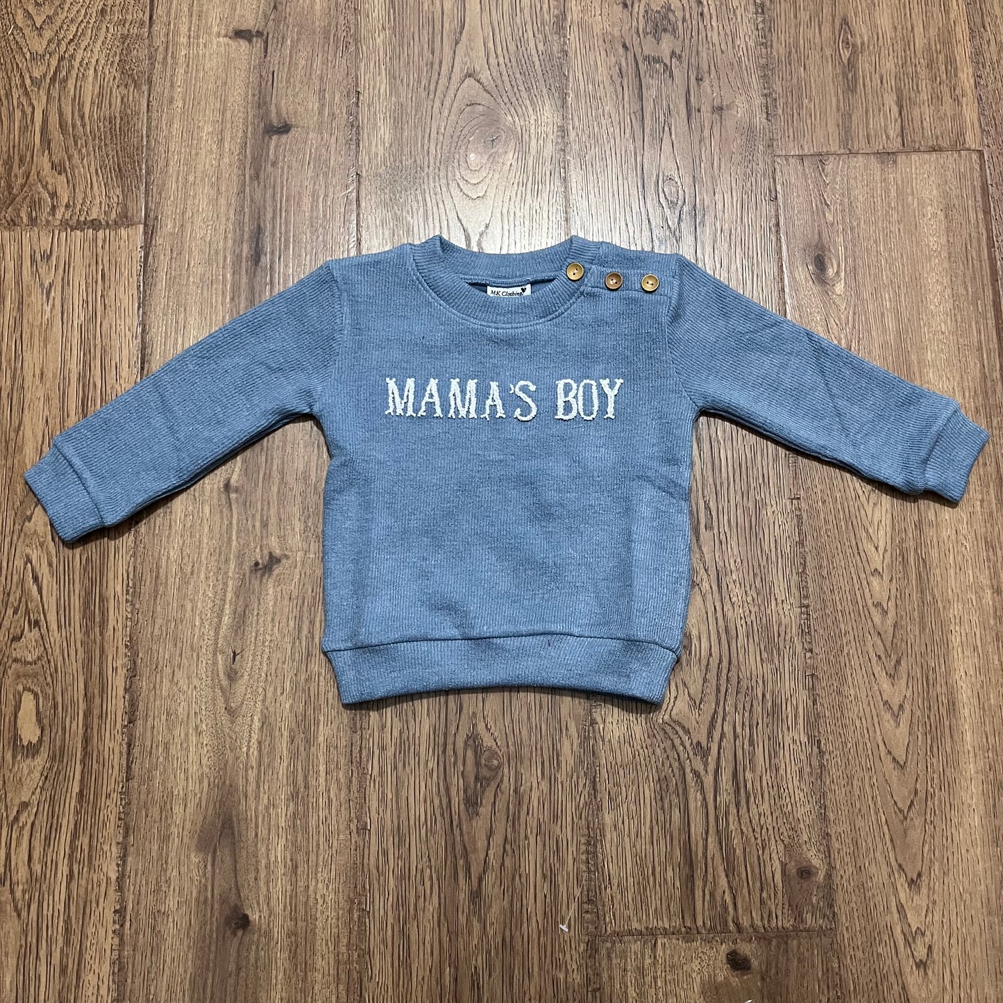 Mama's Boy French Knot Sweater PO49