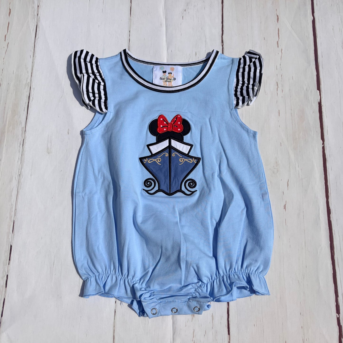 Mouse Cruise Appliqué Bubble
