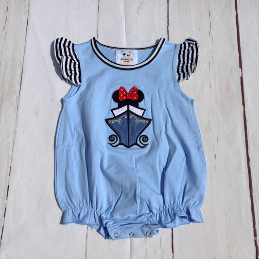 Mouse Cruise Appliqué Bubble