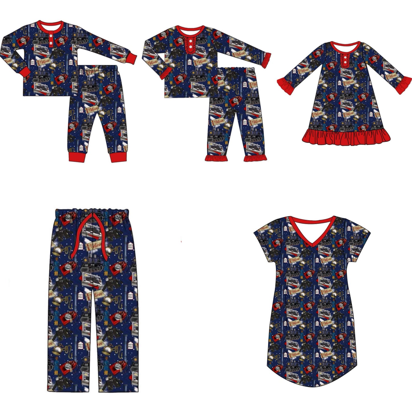 Polar Express Pajamas - ETA early November