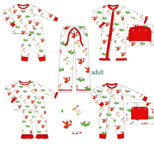 Cajun Christmas Pajamas - ETA early December