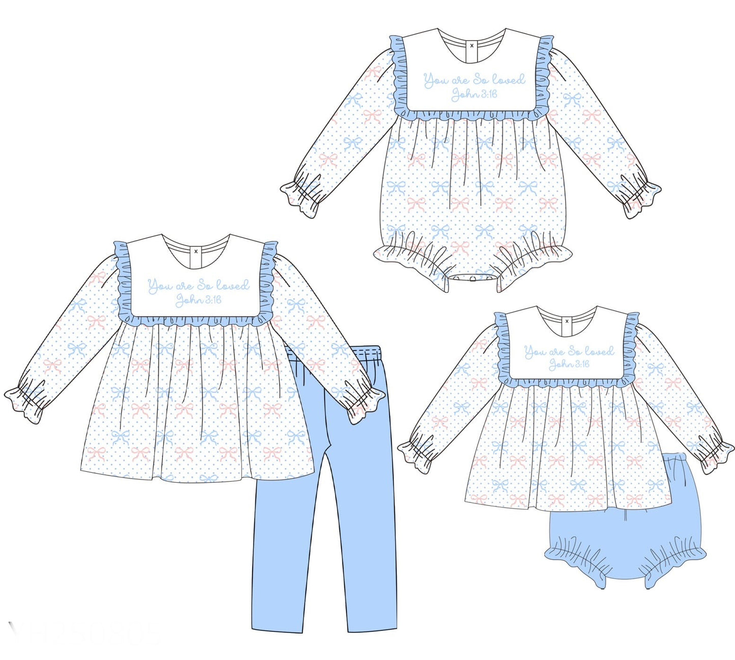 You Are Loved Embroidered Collection - ETA mid December