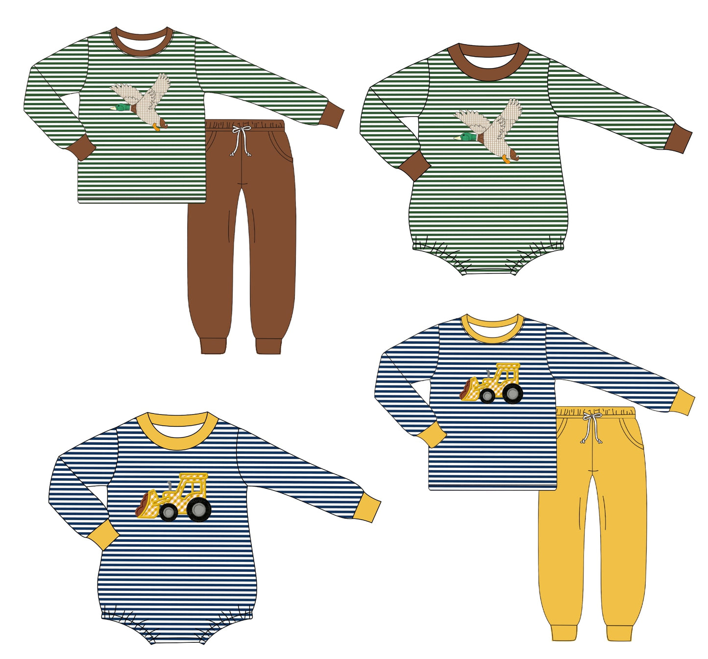 Mallard / Construction Embroidered Collection - ETA mid December