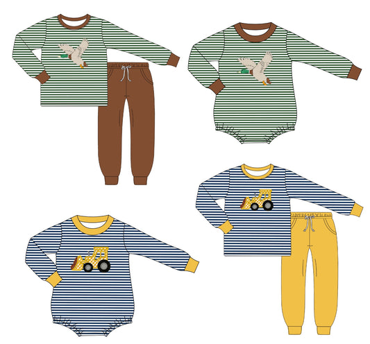 Mallard / Construction Embroidered Collection - ETA mid December
