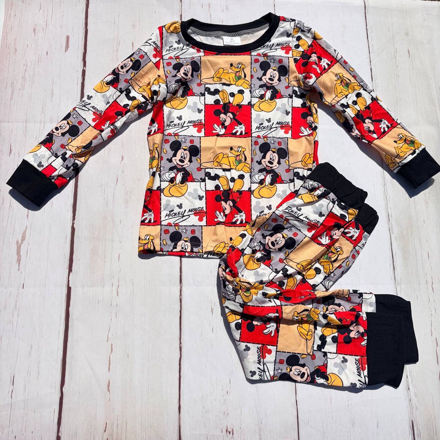 Mouse Patchwork PJ Set
