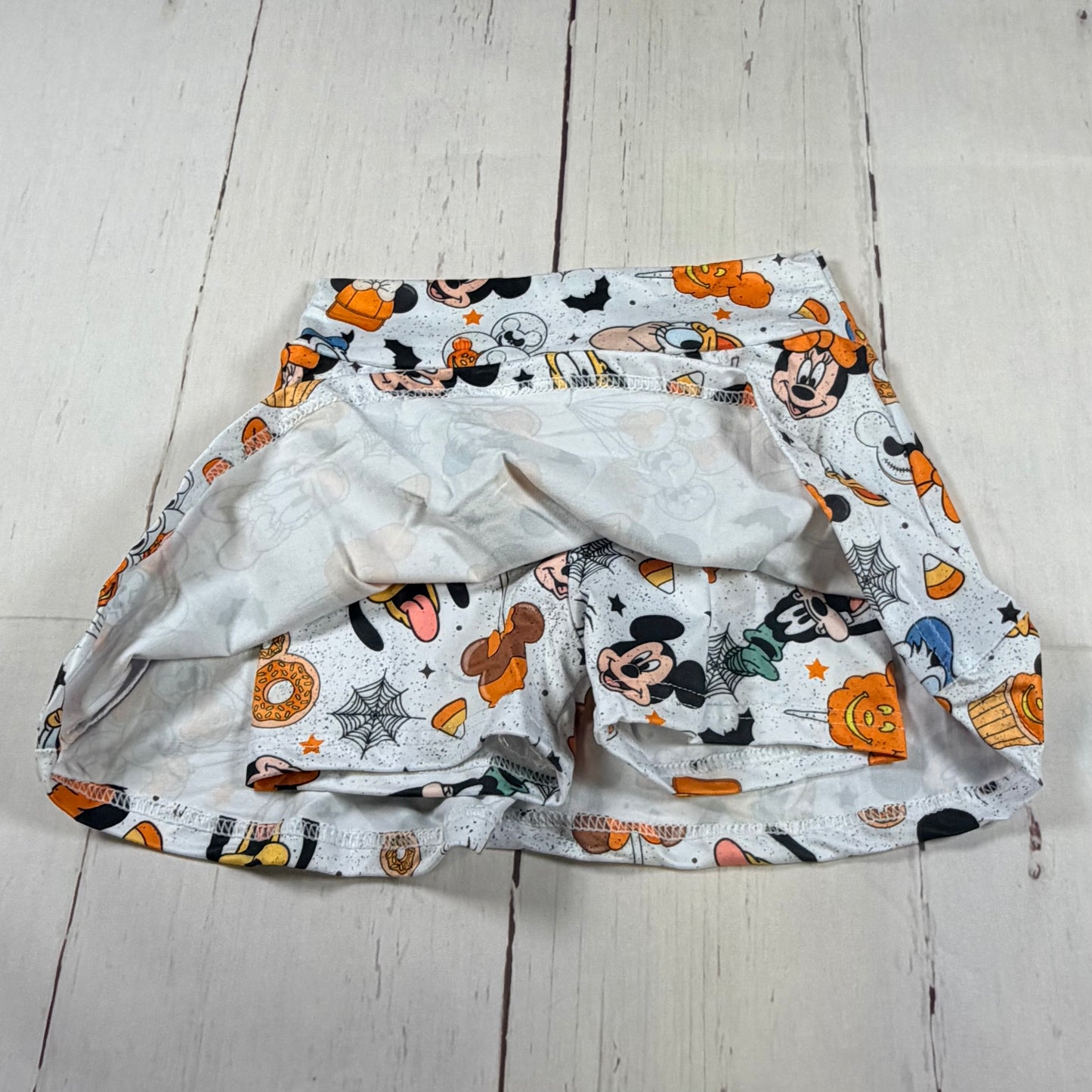 Halloween On Main Street Adult Skort
