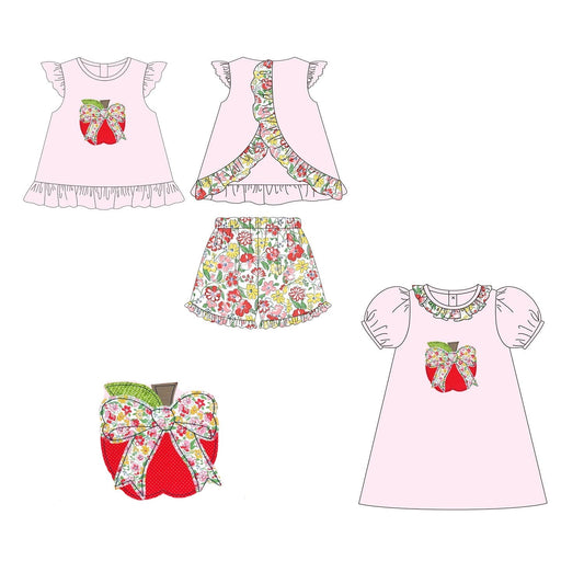 Floral Apple Embroidered Collection - ETA mid June