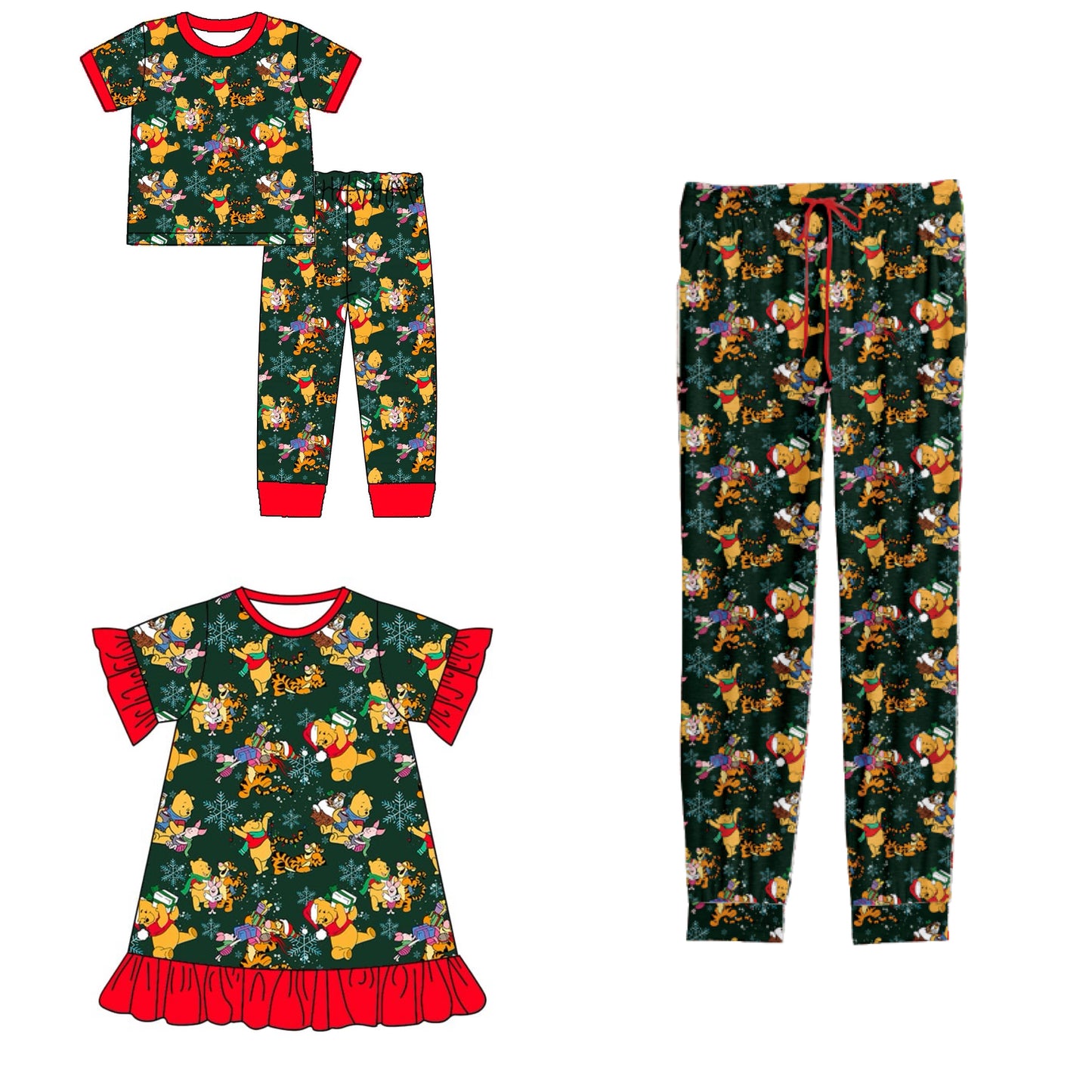 Pooh Christmas Pajamas - ETA early November