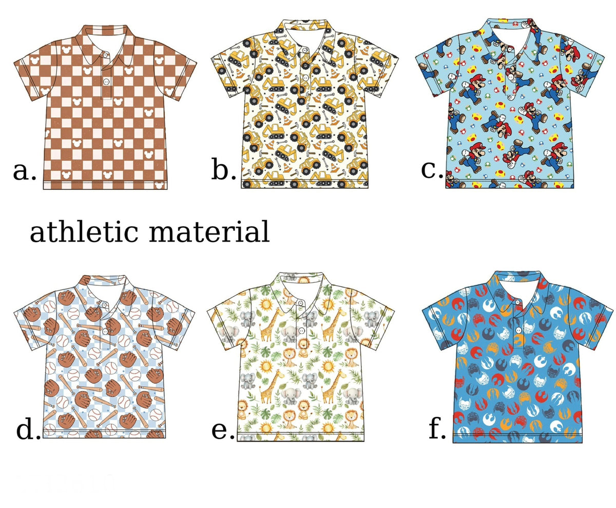 Athletic Polos - ETA early March