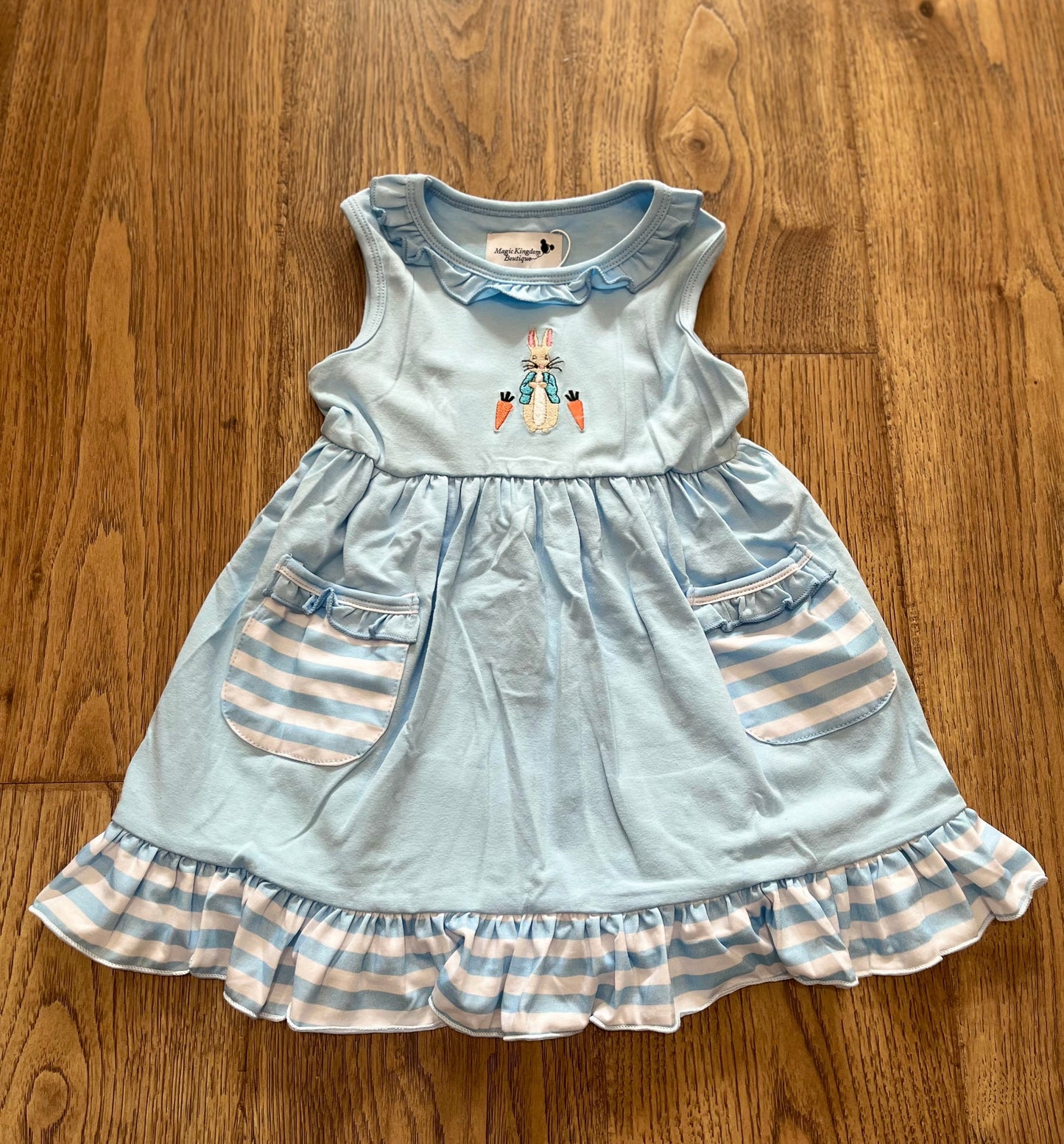 Peter Rabbit Appliqué Dress