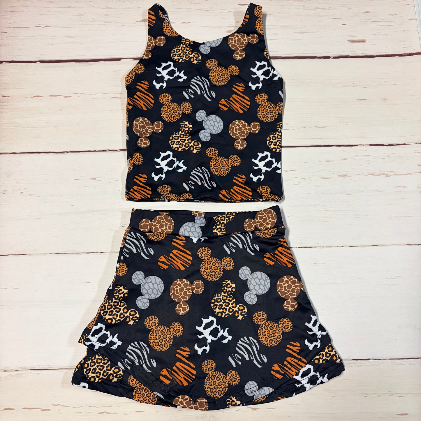 Animal Kingdom Athletic Skort Sets