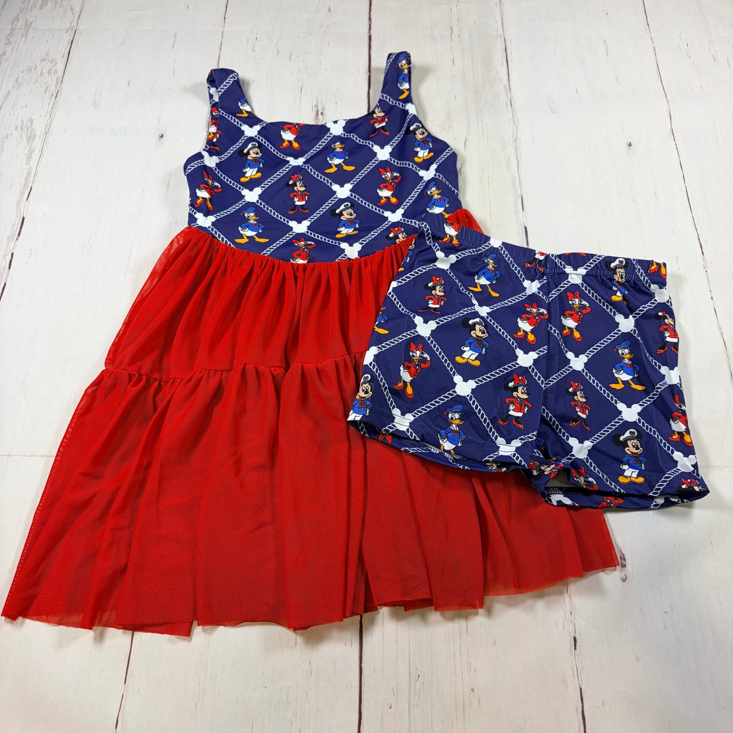 Character Cruise Mesh Dress (with undershorts)