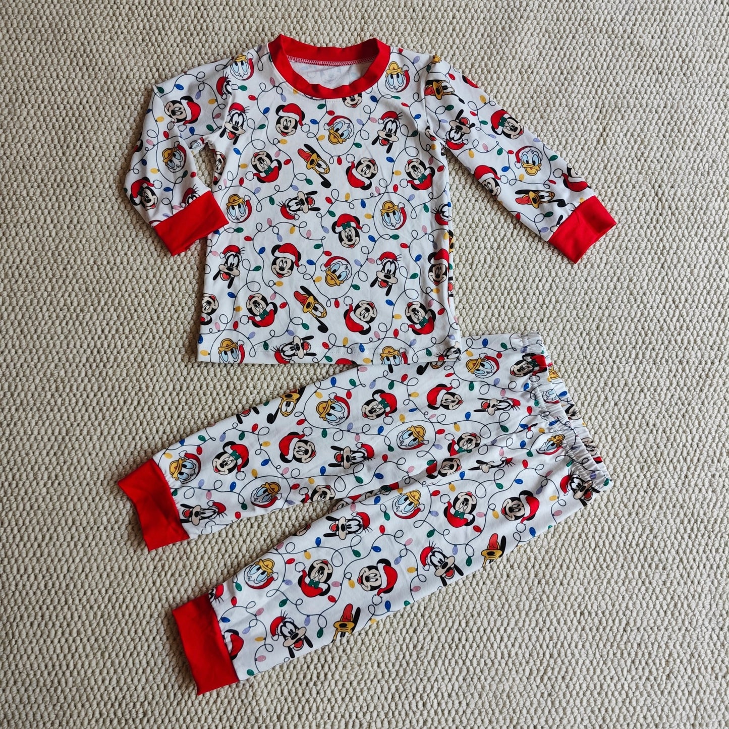 Christmas Characters Boy Pajamas Set