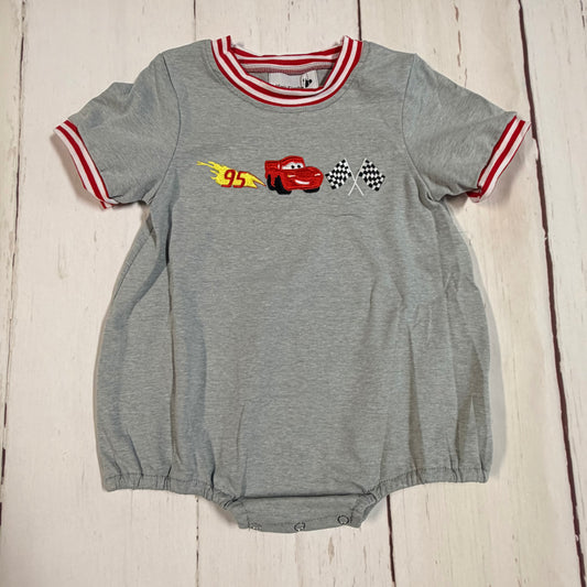 Lightning McQueen Embroidered Bubble