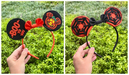 Halloween Beaded Ears