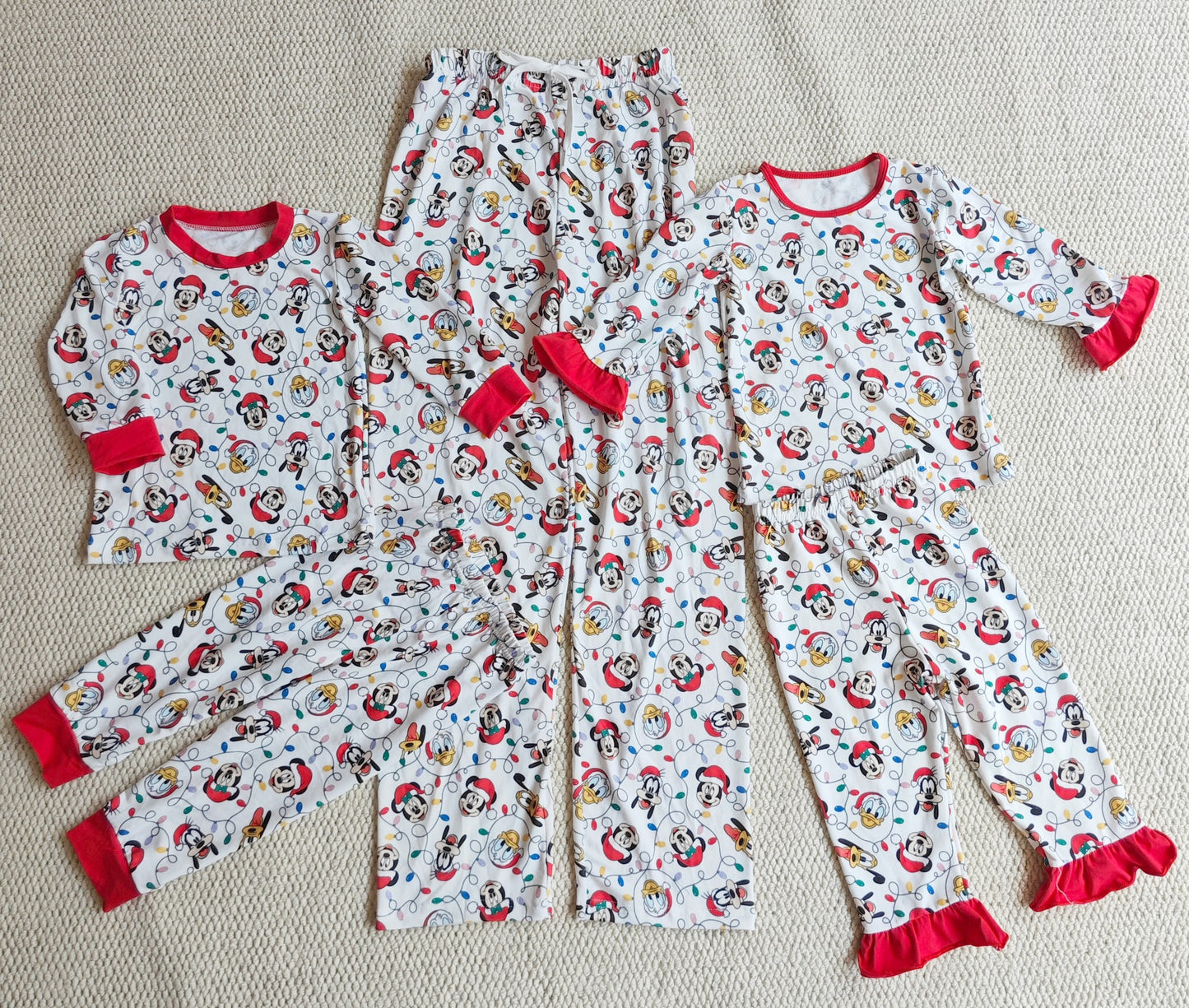 Christmas Characters Adult Pajamas Bottoms