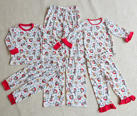 Christmas Characters Adult Pajamas Bottoms