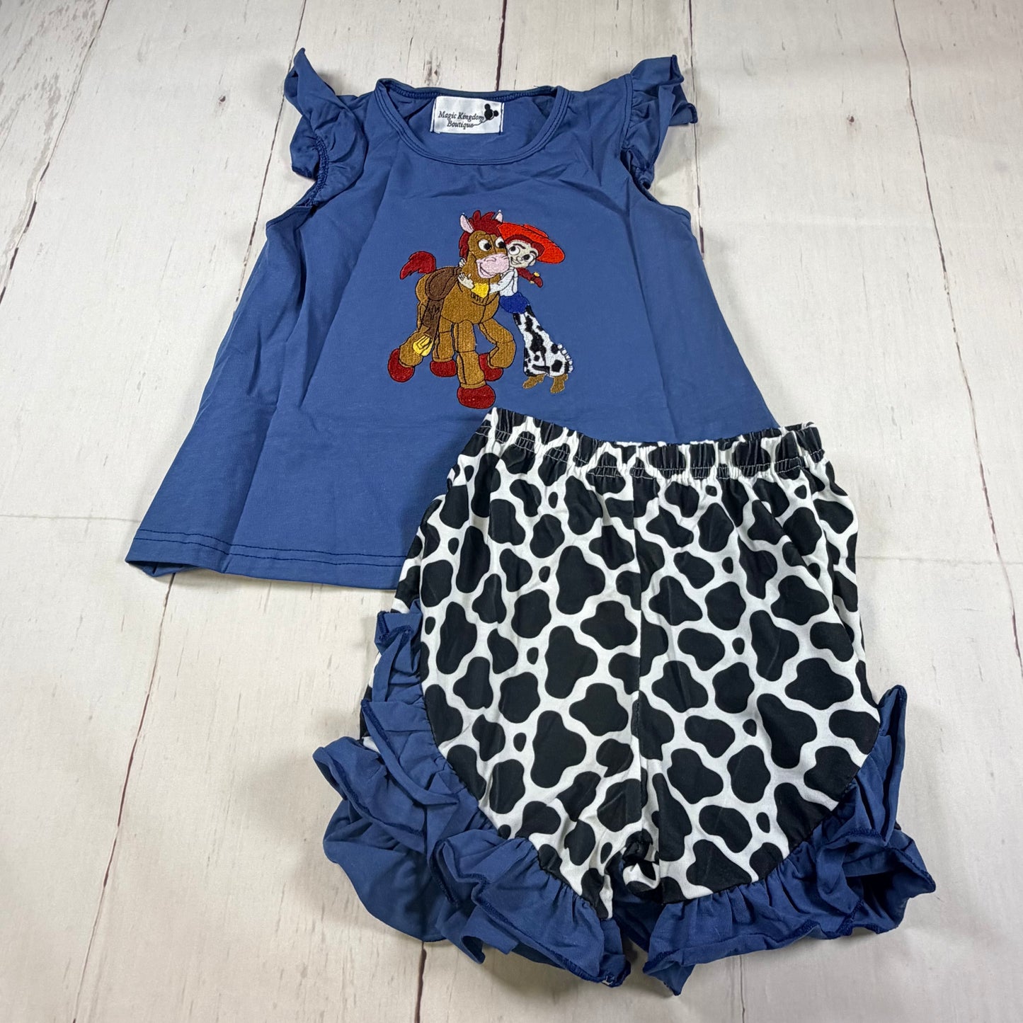 Jessie/Bullseye Embroidered Girl Set