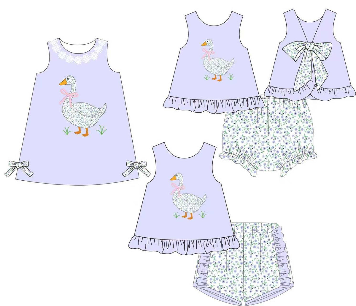 Floral Goose Embroidered Collection - ETA early March