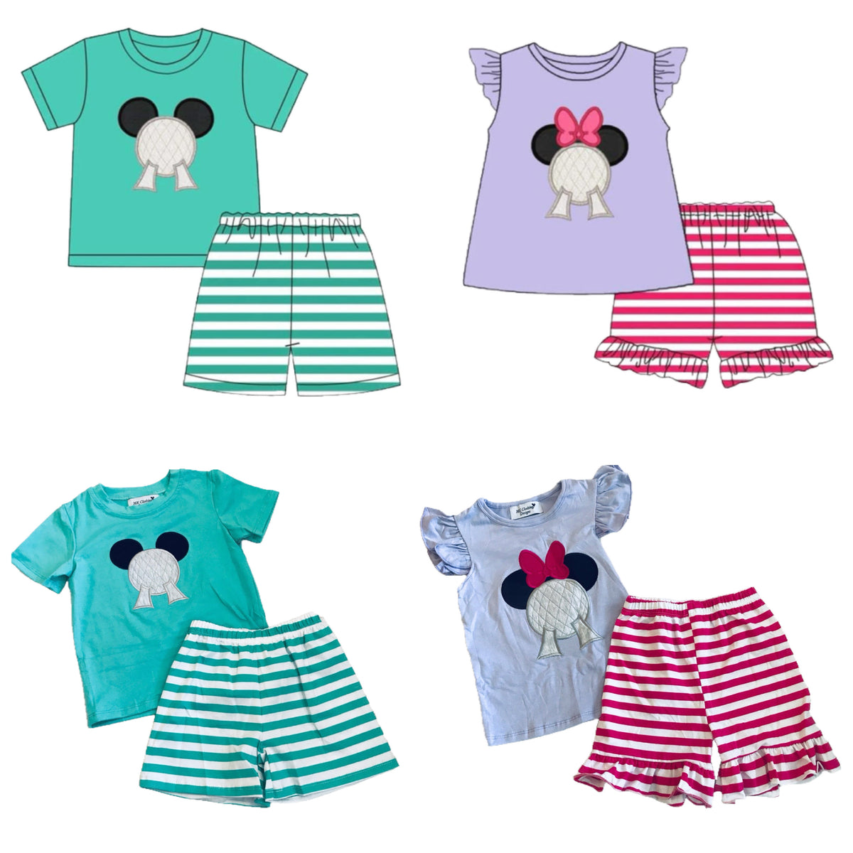 EPCOT Mouse Appliqué Sets - ETA early Febrary