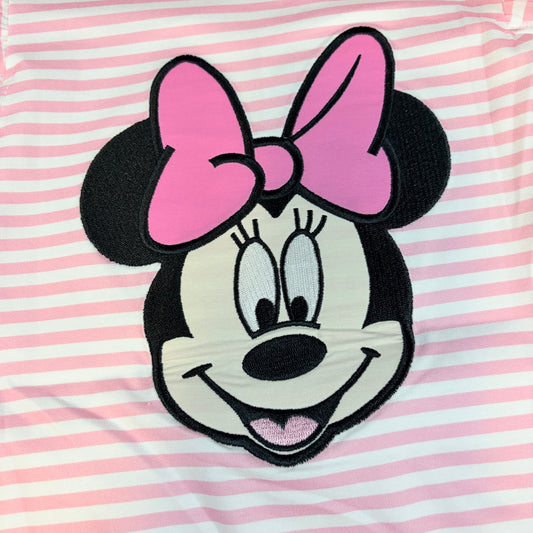 Pink Mouse Appliqué Girl Shirt
