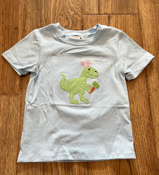 Dino Egg Hunt Appliqué Shirt