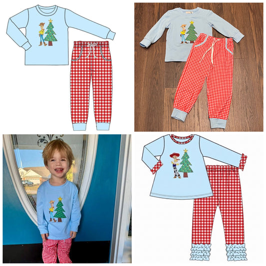 Toy Story Christmas Embroidered Sets - ETA early October