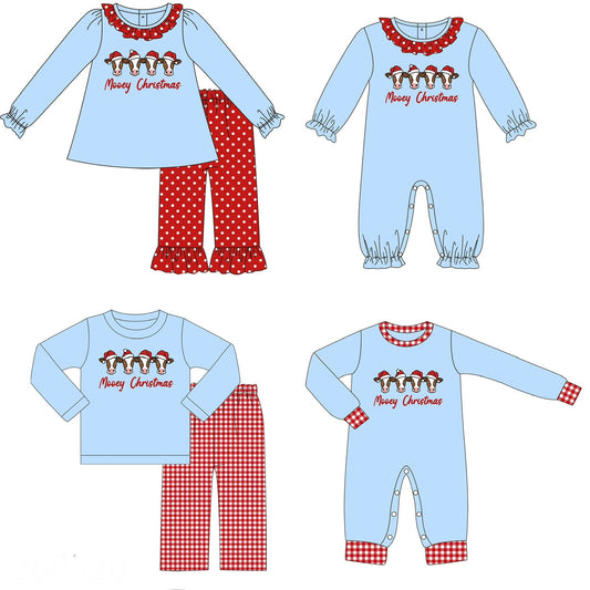 Mooey Christmas Embroidered Collection - ETA early October