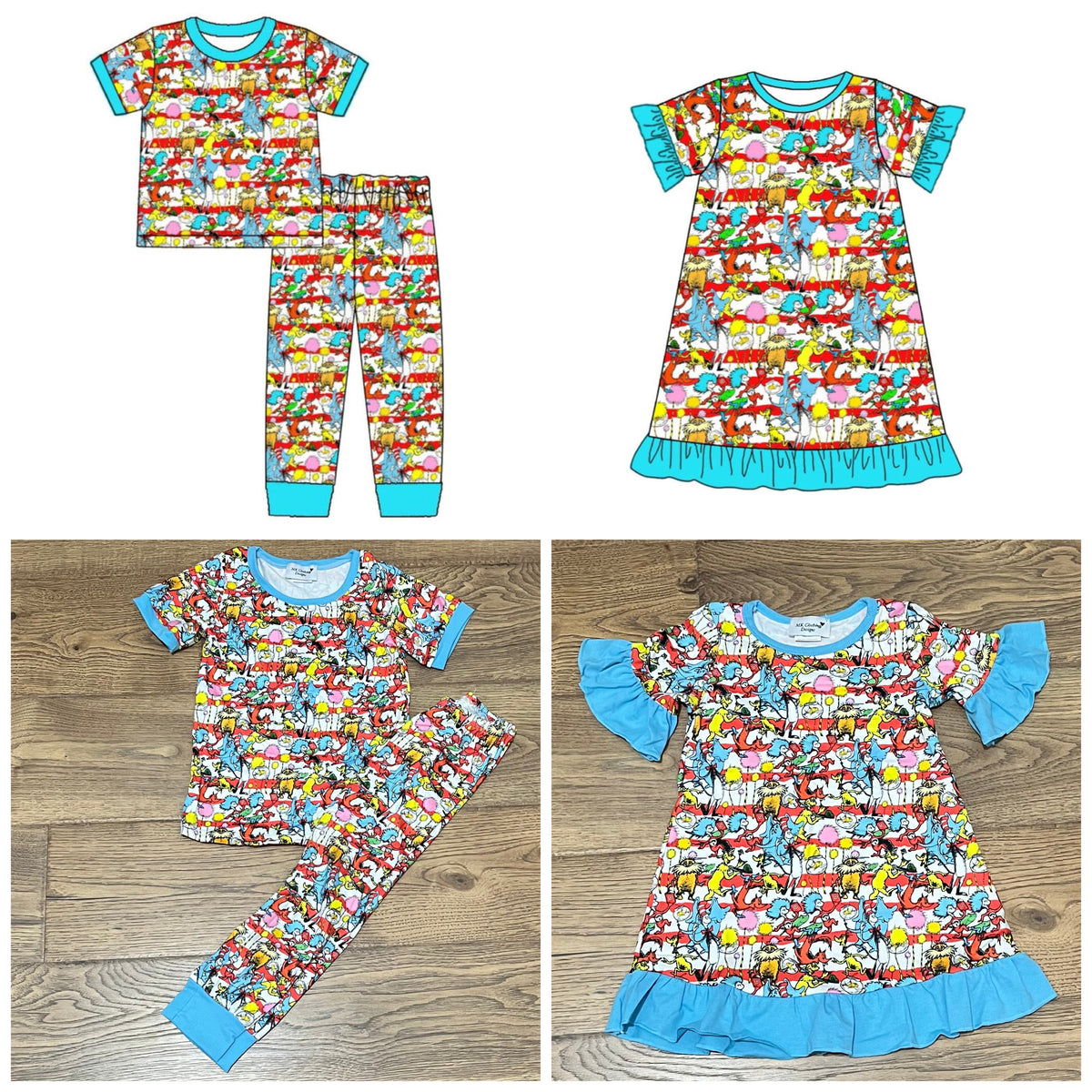 Seuss Pajamas - ETA late November