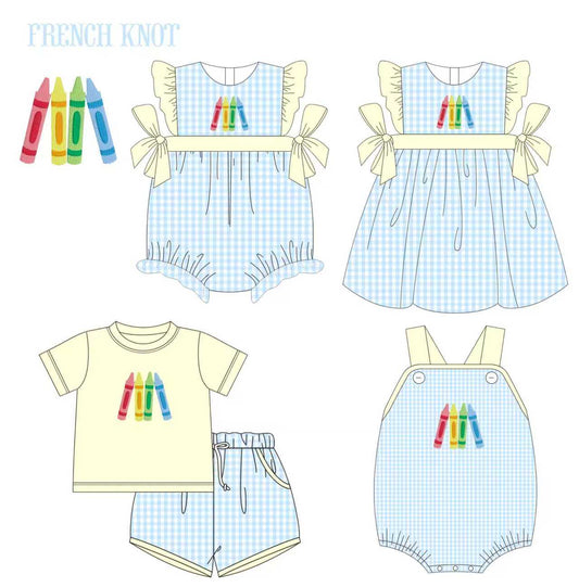 Crayons French Knot Collection - ETA mid June