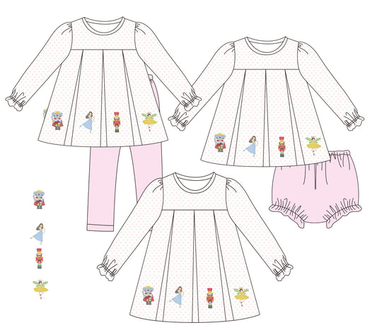 Nutcracker Embroidered Collection - ETA early October