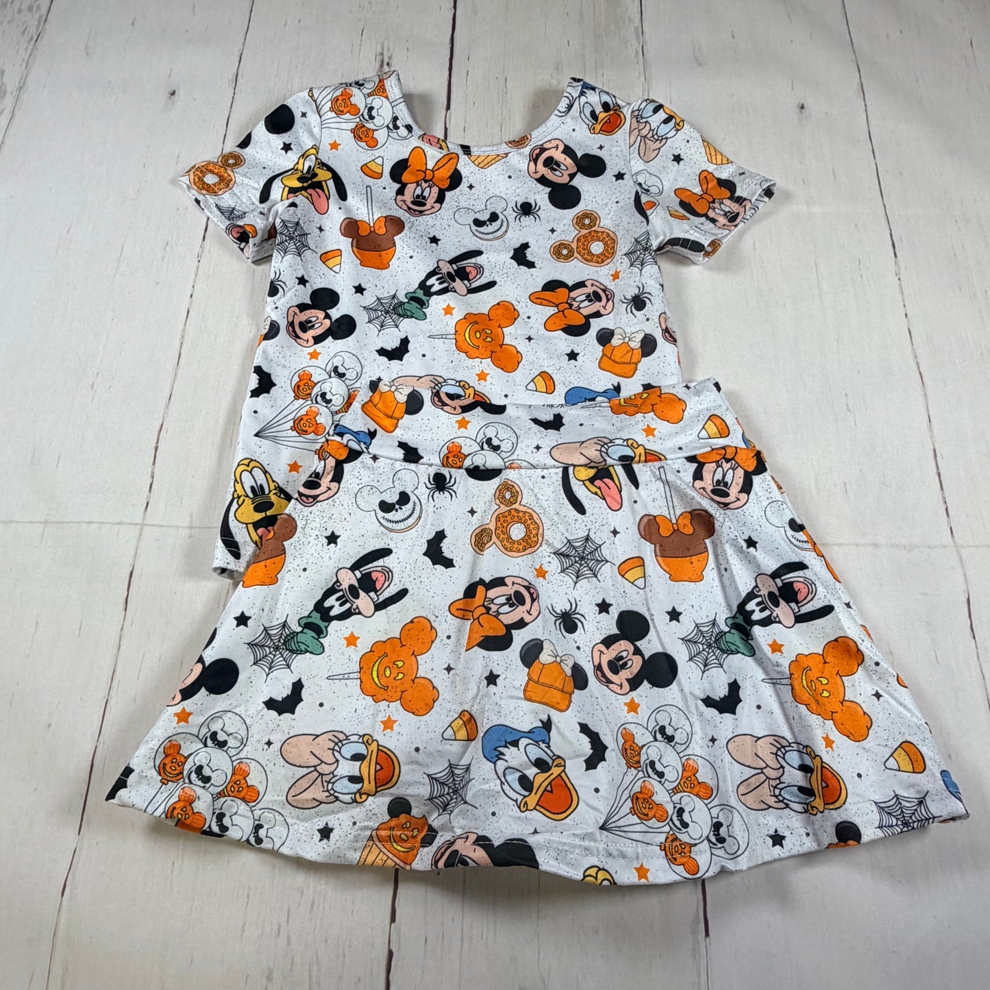 Halloween On Main Street Girl Skort Set