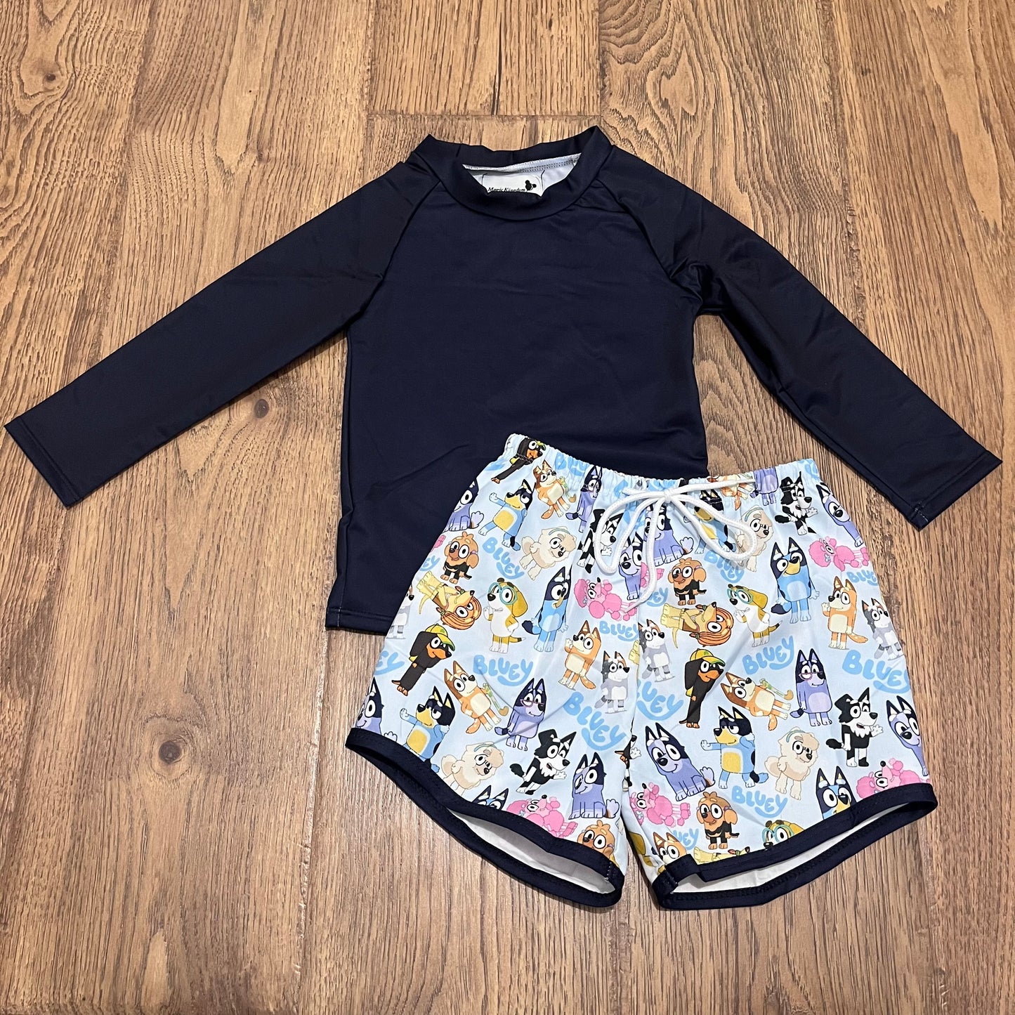 Heeler Boy Rash Guard Set