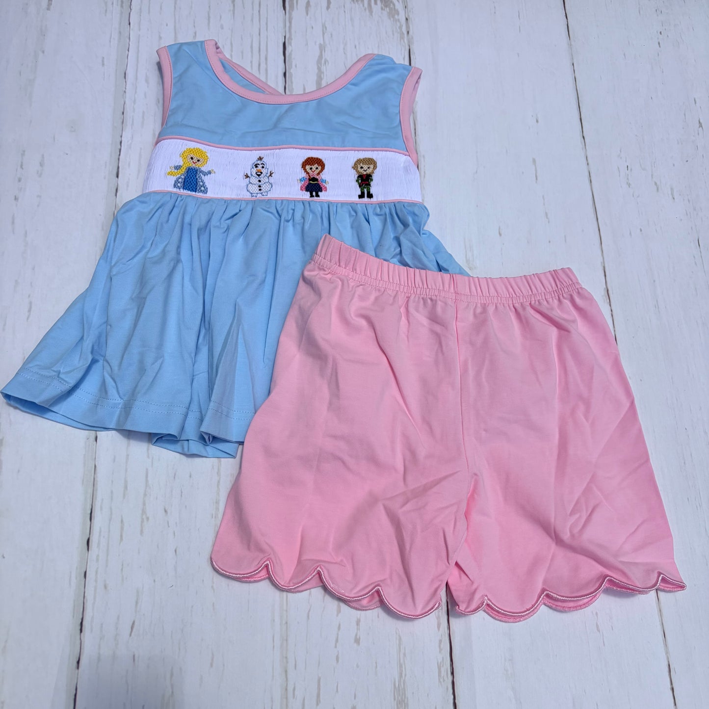 Frozen Smocked Set PO58