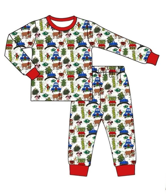 Little Blue Truck Christmas Pajamas - ETA early November