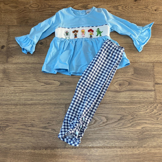 Toy Story Smocked Legging Set PO56