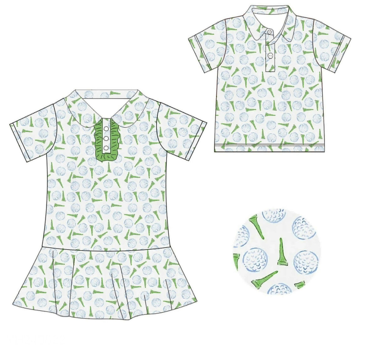 Golf Ball & Tees Collection - ETA late February