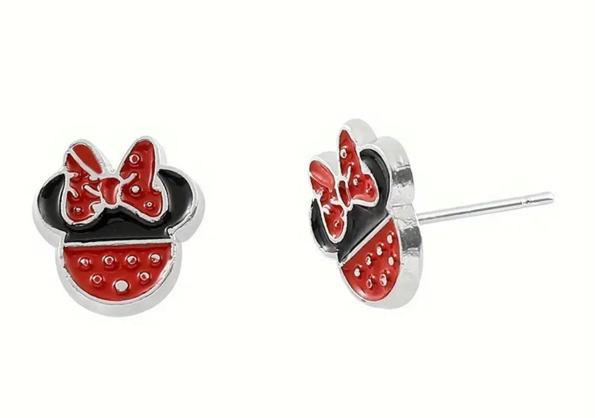 Mouse Bow Earrings