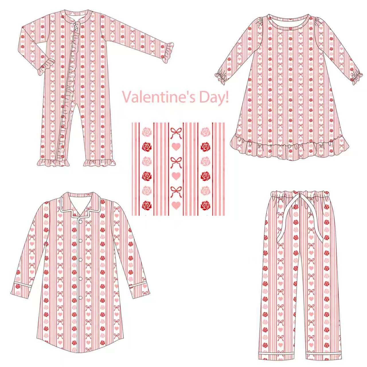 Heart Stripes PJ Collection - ETA mid December