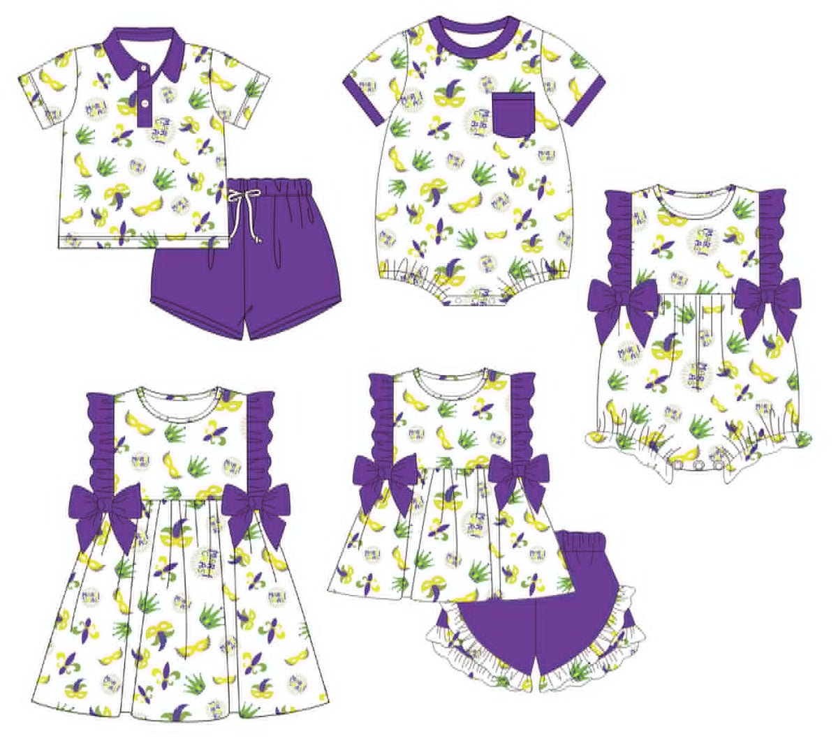 Mardi Gras Mashup Collection - ETA mid January