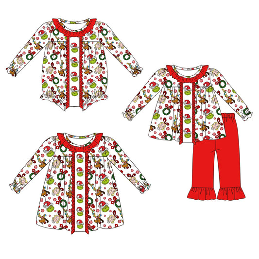 Grinchy Embroidered Collection - ETA early October
