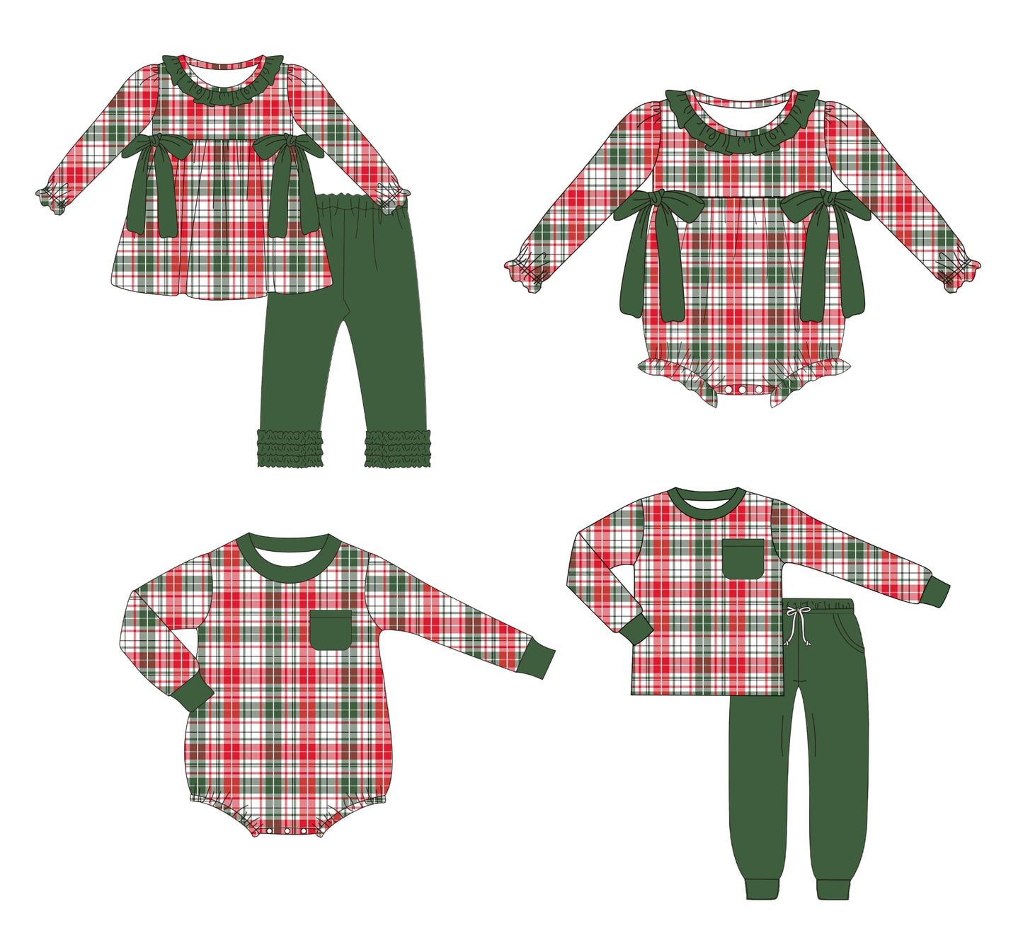 Christmas Plaid Collection - ETA late October