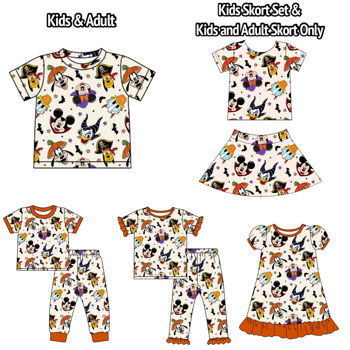 Mouse and Friends Halloween Collection - ETA early August