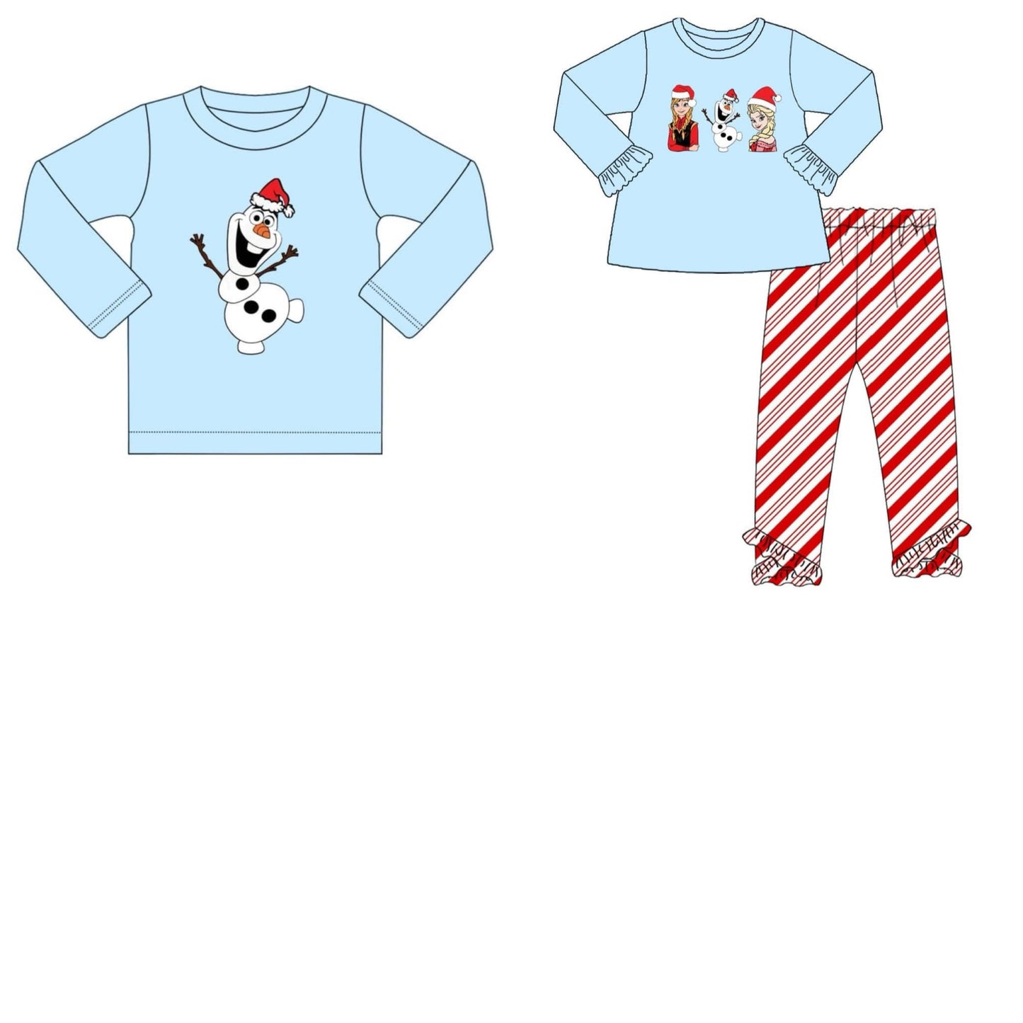 Frozen Christmas Embroidered Collection - ETA early November