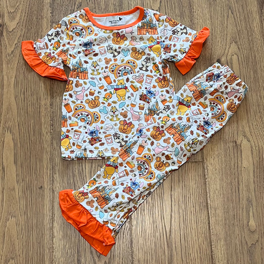 Fall at the Parks Girl Pajamas